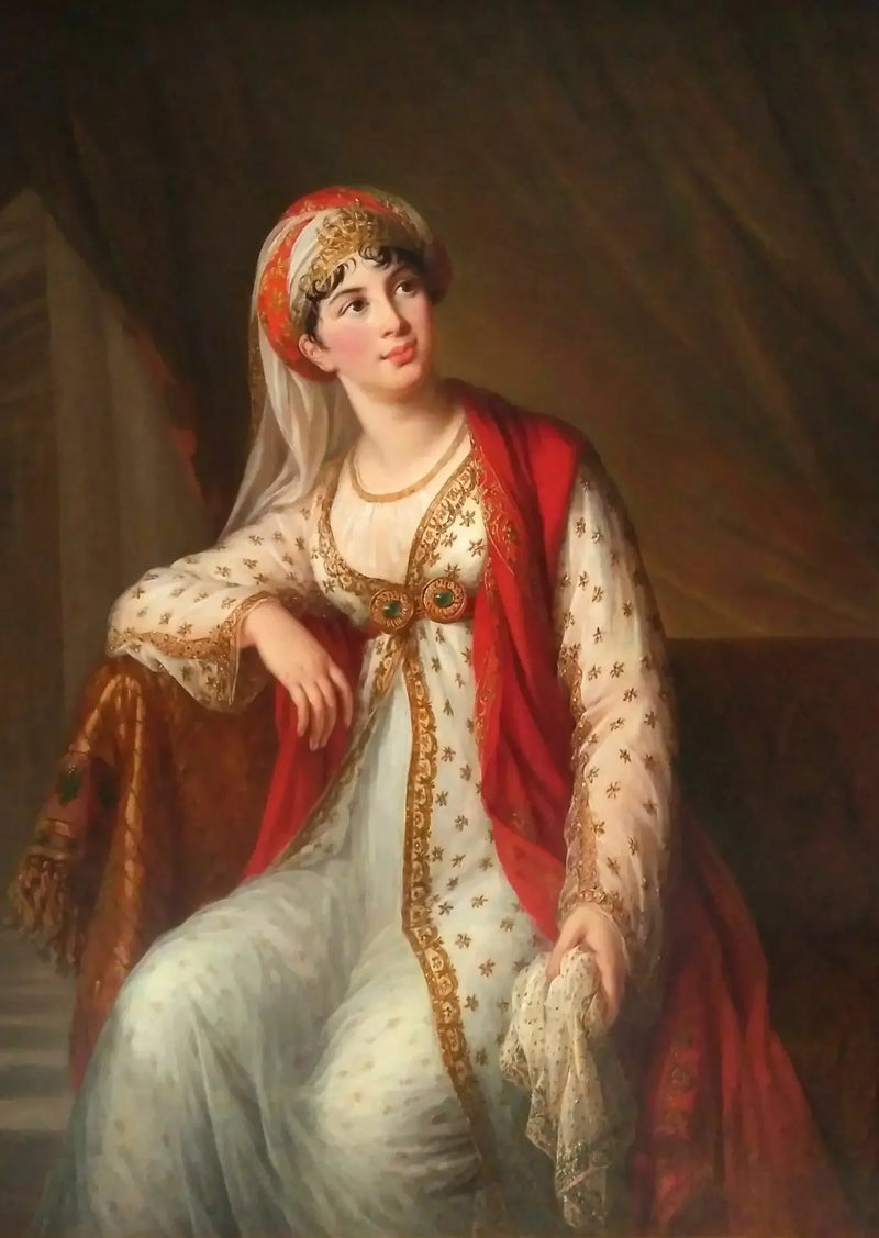 Giuseppina Grassini im Rollenbild von Zaïre - Élisabeth Vigeé Le Brun