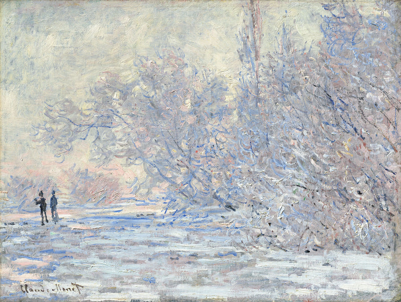 Frost in Giverny W963 - Claude Monet