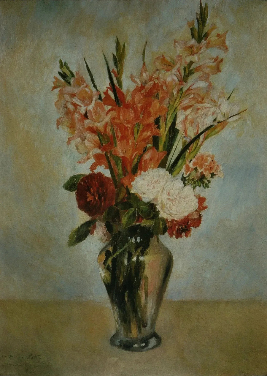 Gladiolen - Pierre-Auguste Renoir