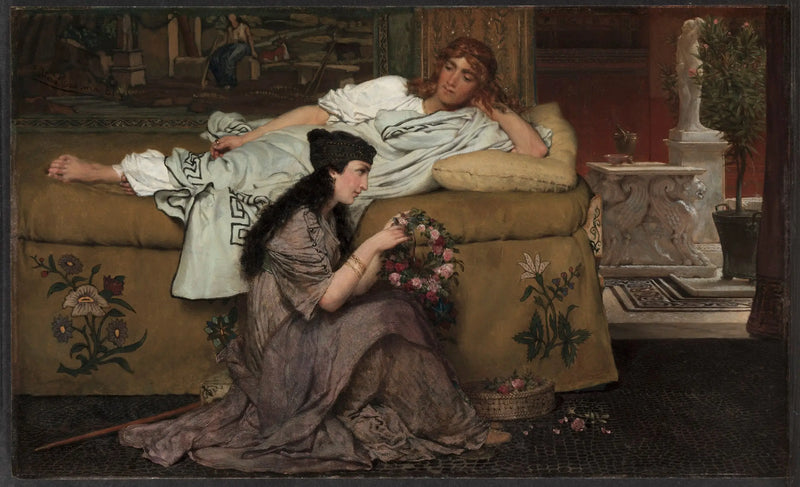 Glaucus und Nydia - Lawrence Alma-Tadema