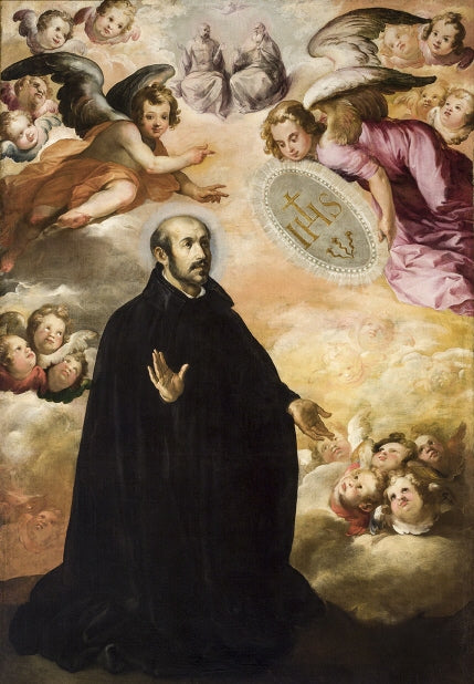 Glorificación de San Ignacio de Loyola - Francisco de Herrera le Vieux