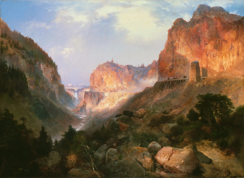 Golden Gate, Yellowstone-Nationalpark - Thomas Moran