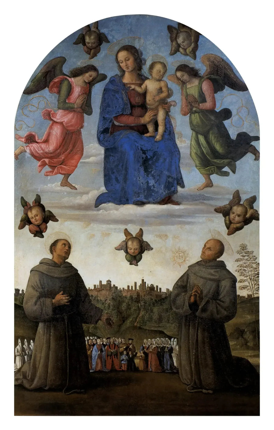 Gonfanon der Gerechtigkeit - Pietro Perugino