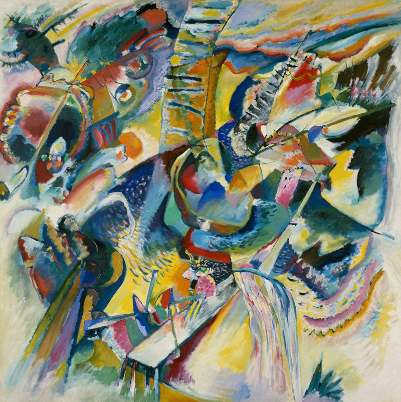 Schlucht (Improvisation) - Vassily Kandinsky