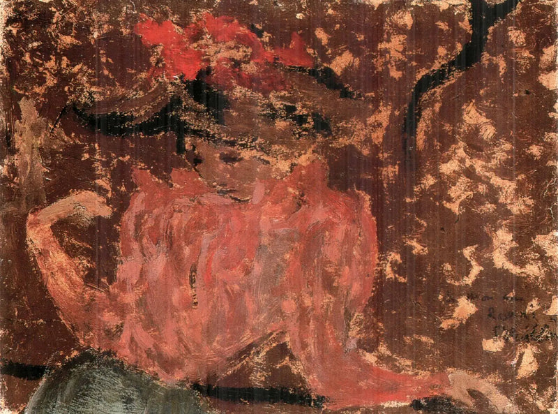 Anmutige im Garten - Édouard Vuillard