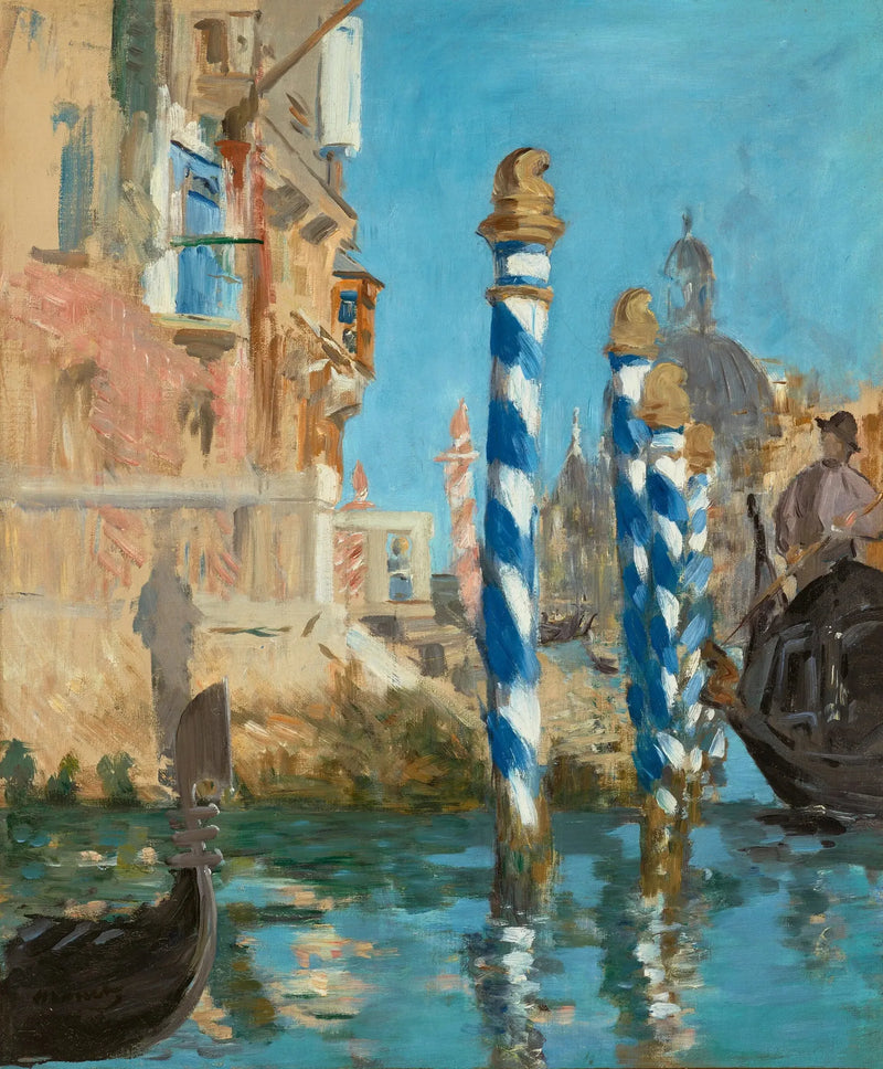 Großer Kanal in Venedig - Édouard Manet
