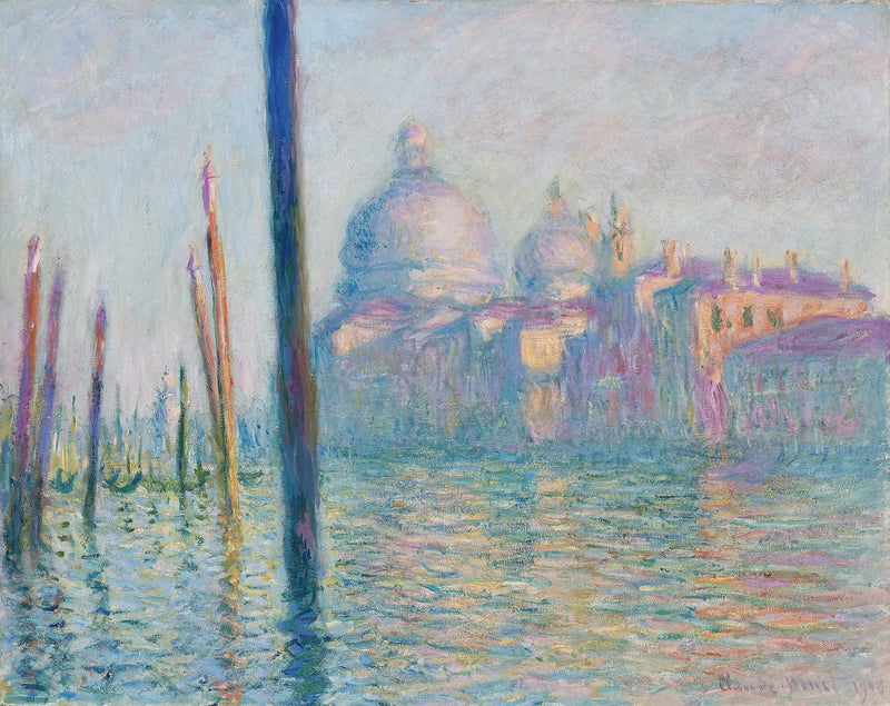Der Canal Grande in Venedig W1738 - Claude Monet