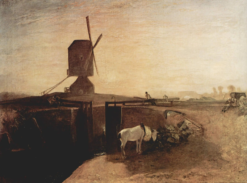 Grand Junction Kanal bei Southall Mill - J. M. W. Turner