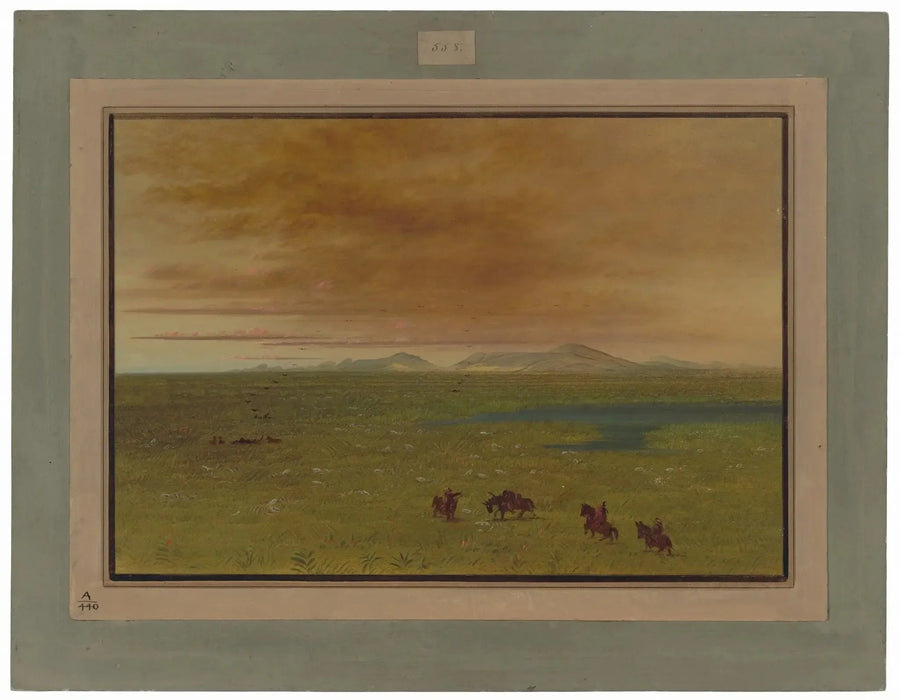 Grand Waschhaus, Pampa del Sacramento - George Catlin