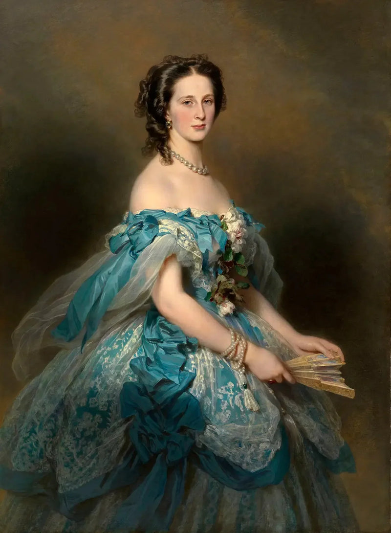 Große Herzogin Alexandra Iosifovna von Russland (1830-1911) - Franz Xaver Winterhalter