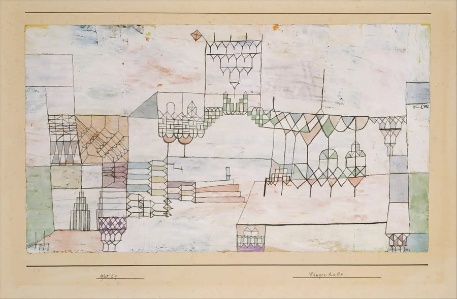 Großer Saal der Sänger - Paul Klee