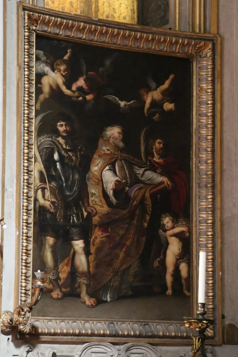 Gregorio mit Mauro und Papia - Peter Paul Rubens