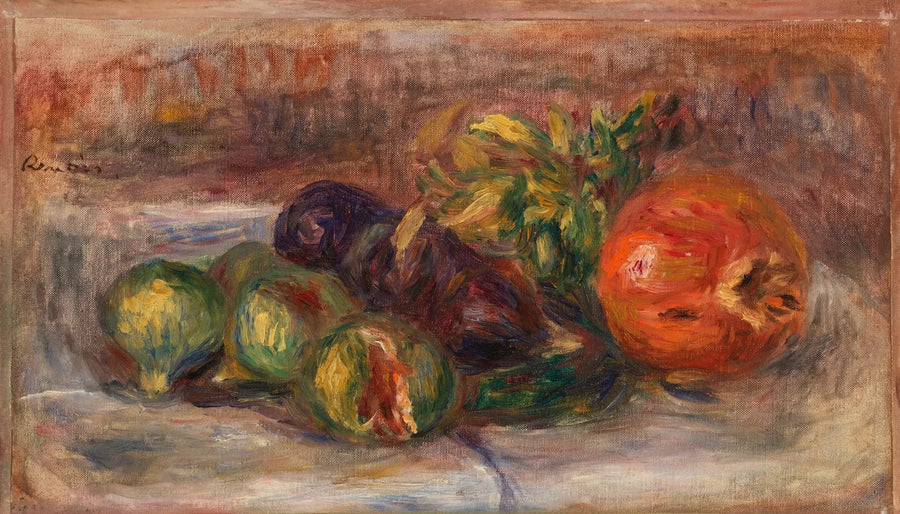Granatapfel und Feigen - Pierre-Auguste Renoir