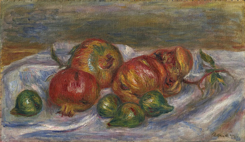 Granatäpfel - Pierre-Auguste Renoir