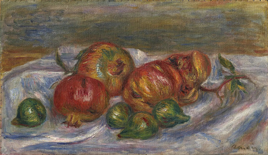 Granatäpfel - Pierre-Auguste Renoir