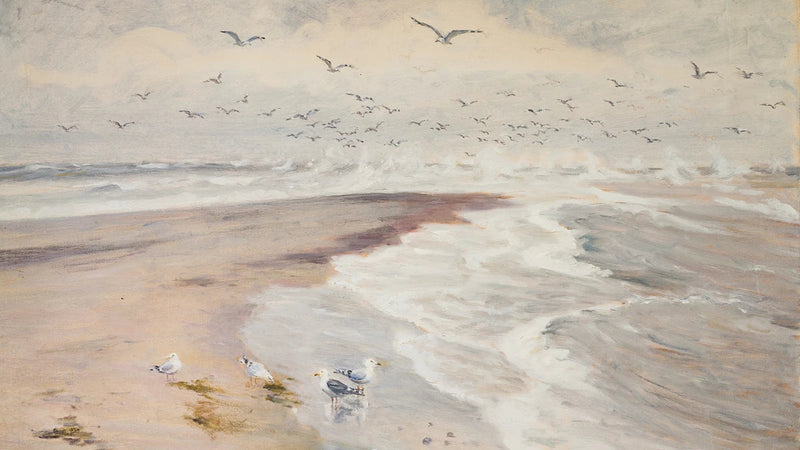 Grenen, in der Nähe von Skagen – Michael Peter Ancher