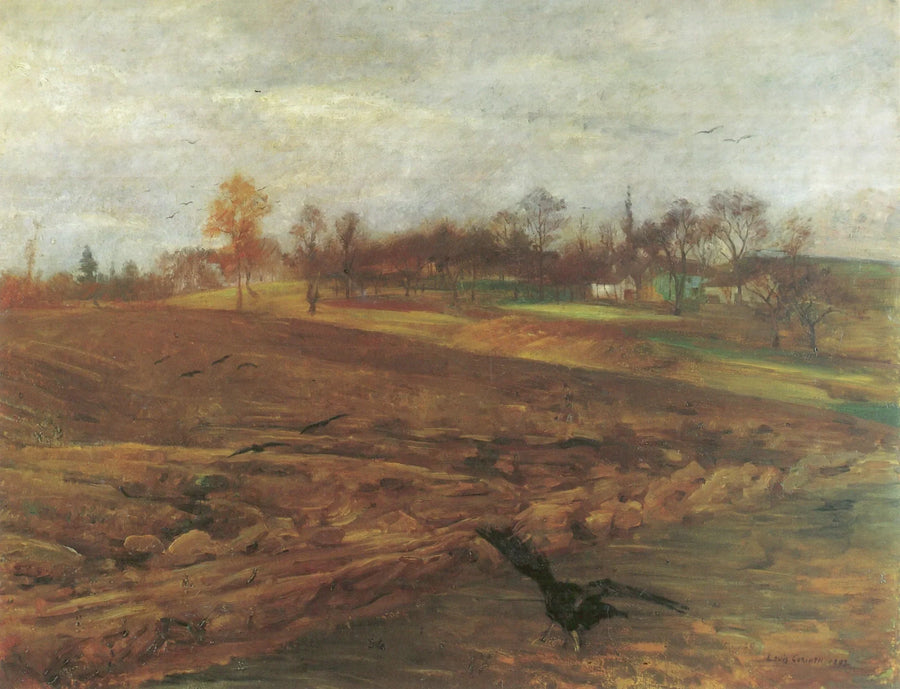 Große Rabenlandschaft - Lovis Corinth