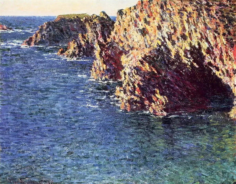 Höhle von Port-Domois W1114 - Claude Monet