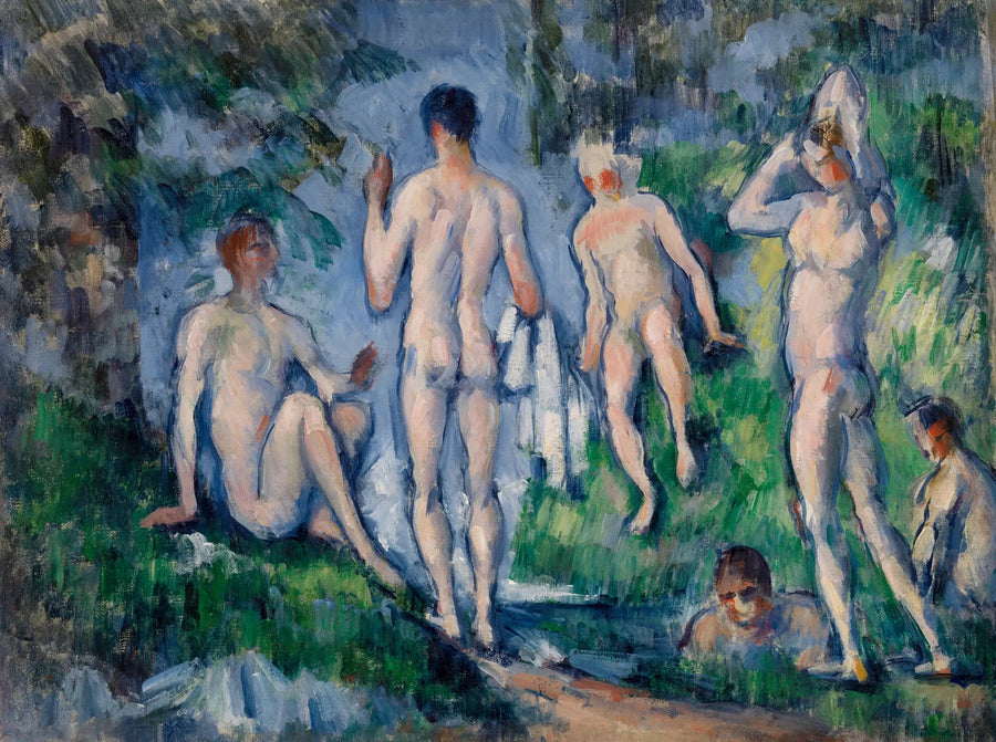 Gruppe von Badenden - Paul Cézanne
