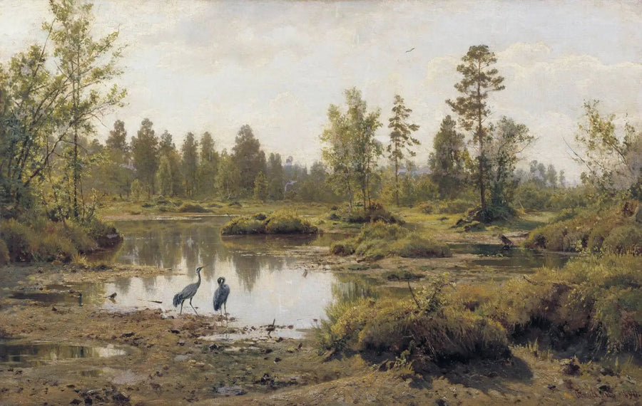 Marschkraniche - Ivan Chichkine