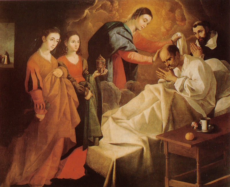 Wunderheilung des heiligen Reginald von Orléans - Francisco de Zurbarán