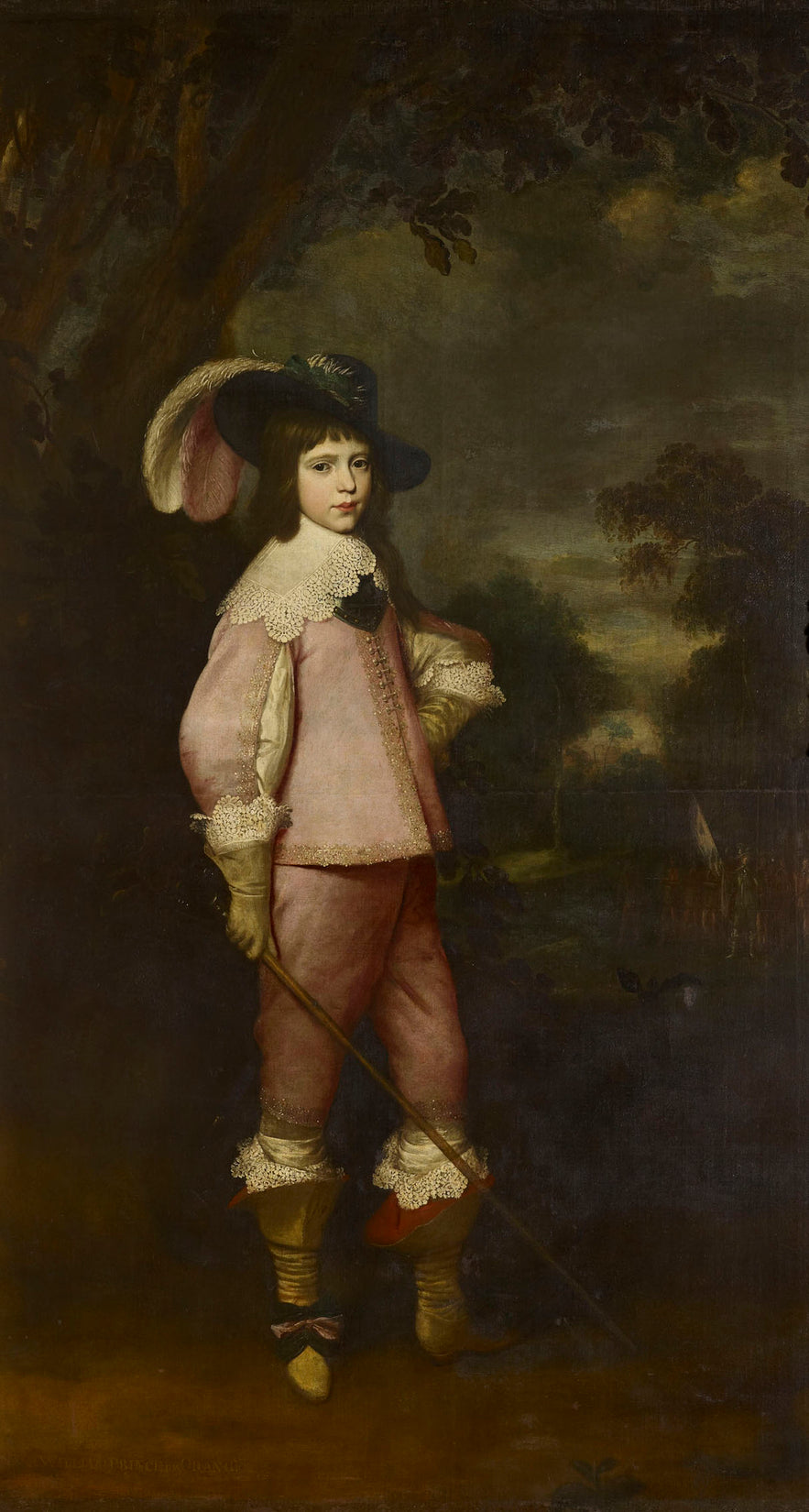 Guillaume II, prince d'Orange (1626-1650) - Gerrit van Honthorst image 1 reproduction de peinture à l’huile