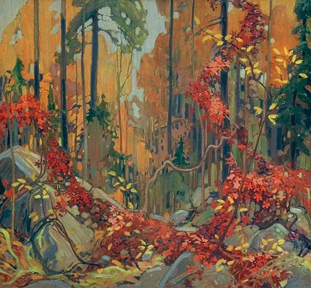 Herbstgirlande - Tom Thomson