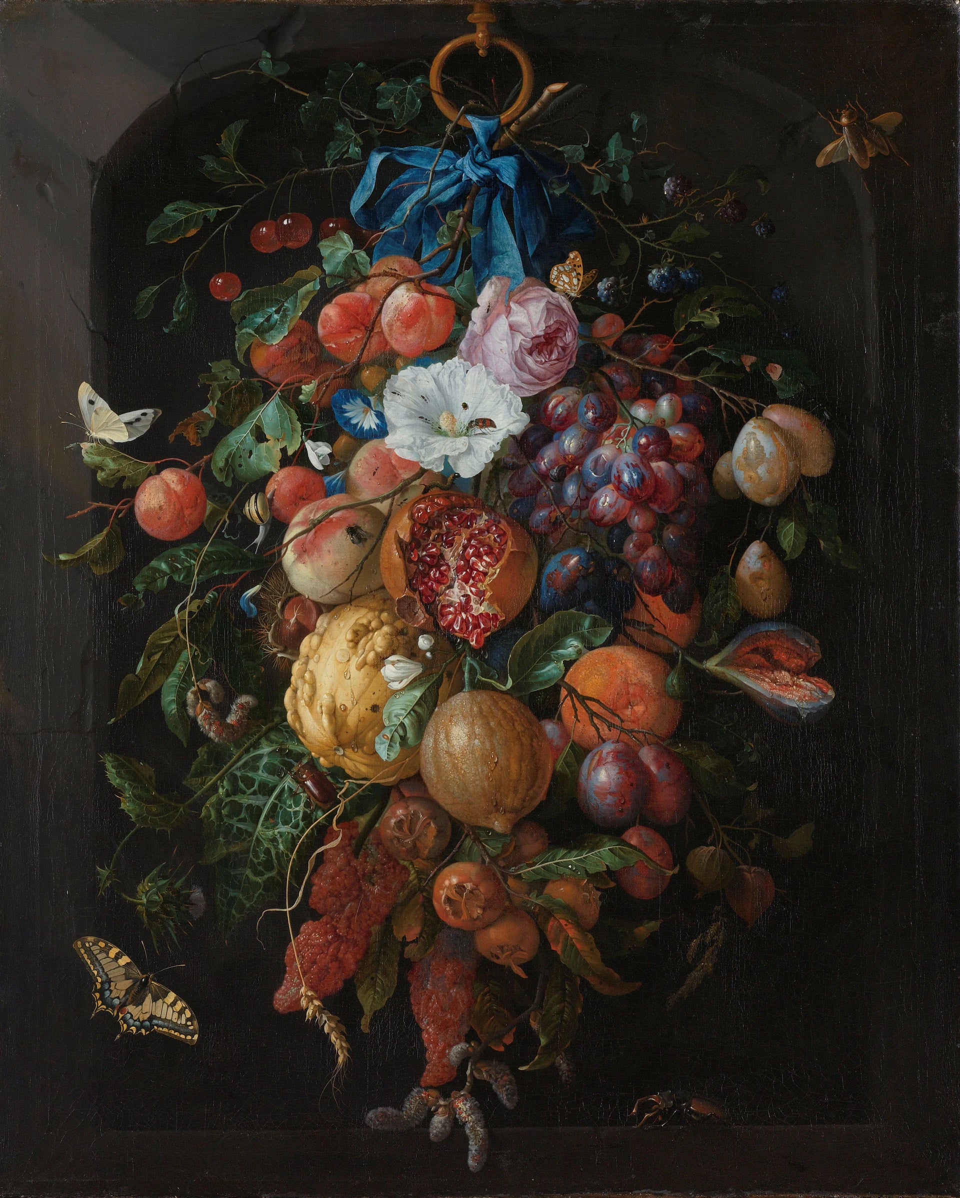 Guirlande de fruits et de fleurs - Jan Davidszoon de Heem