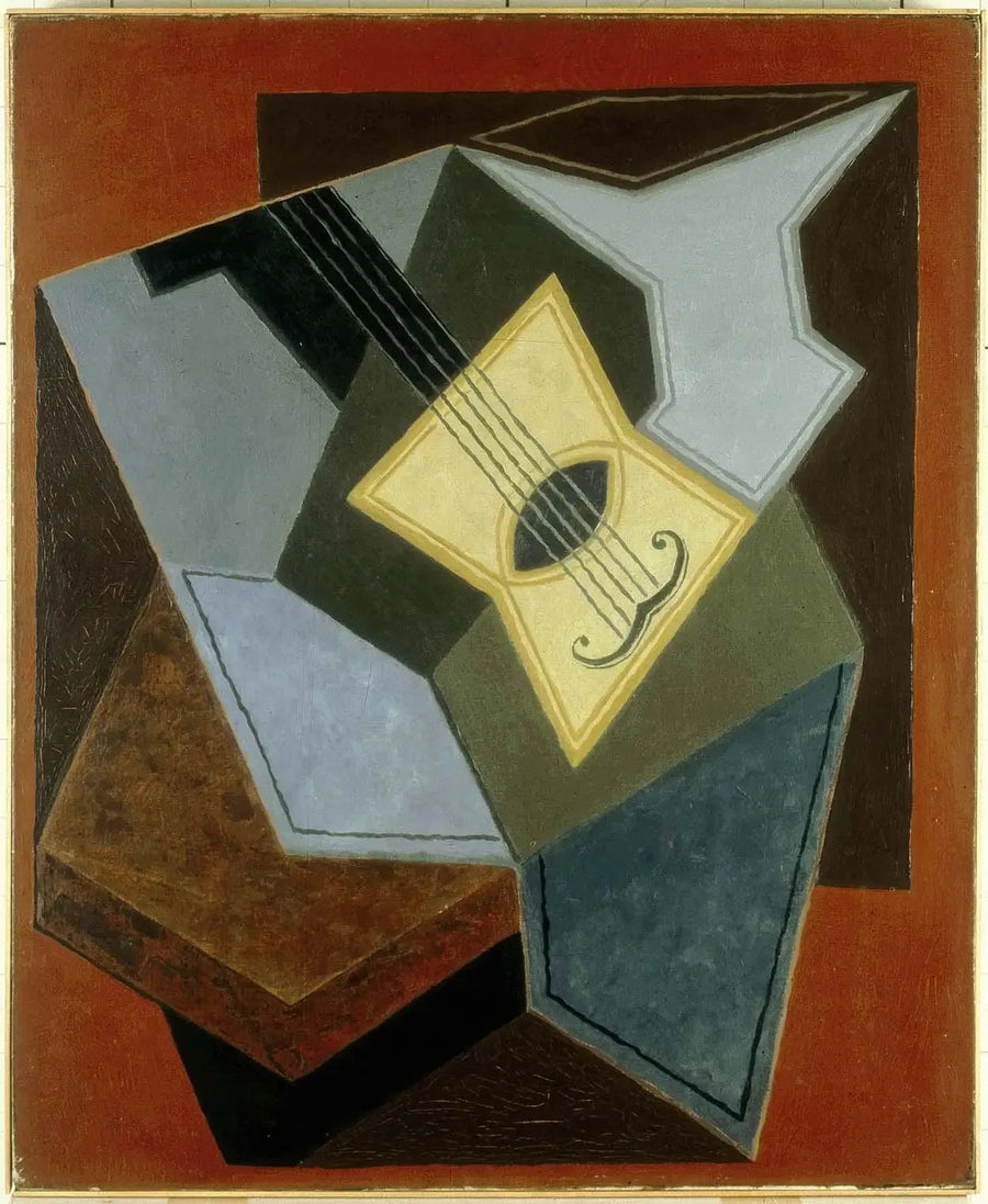 Gitarre und Obstschale - Juan Gris