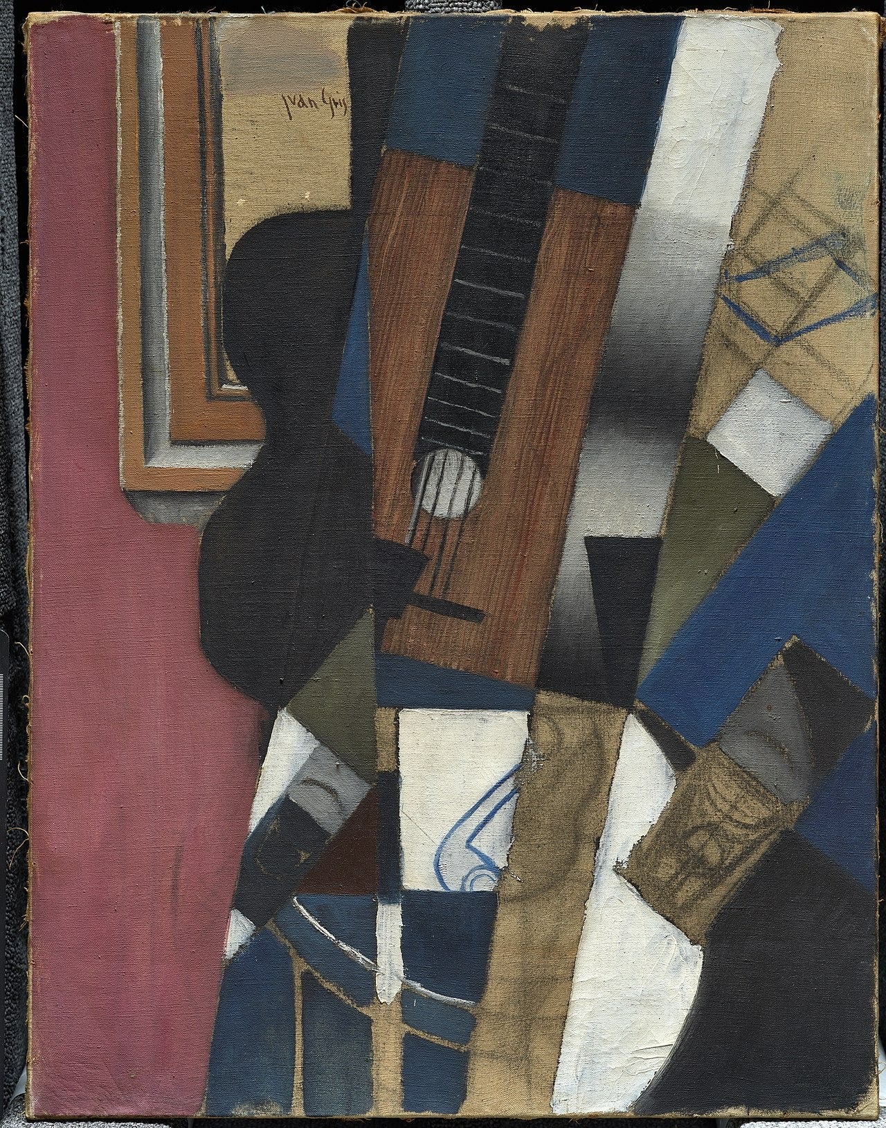 Gitarre und Rohre - Juan Gris