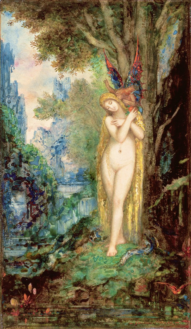Ève, peinture de Gustave Moreau