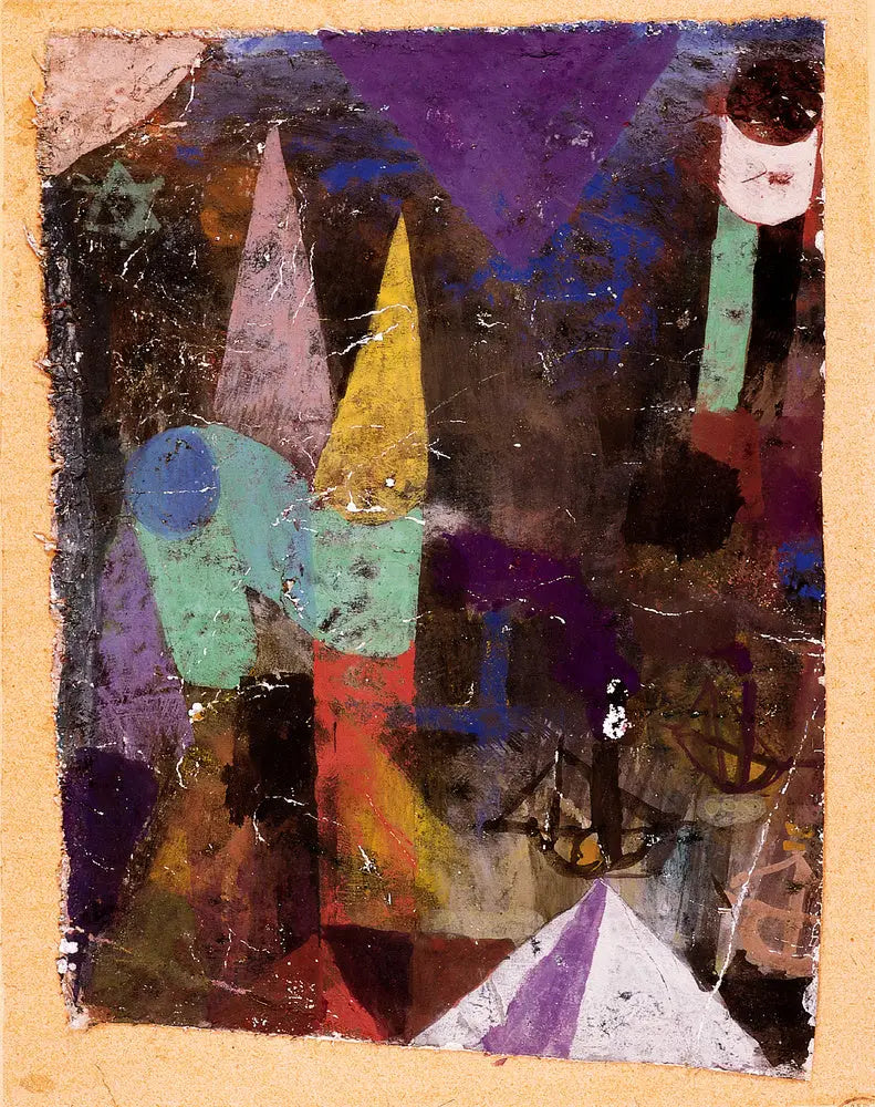 Hafenbild Nachts - Paul Klee image 1 tableau peint à l’huile sur toile
