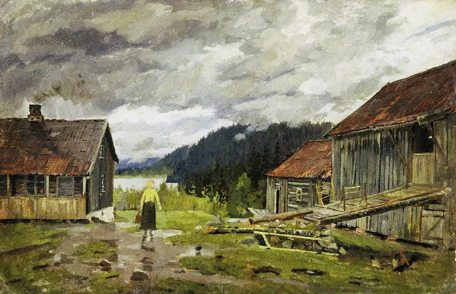 Hakloa in Maridalen - Edvard Munch