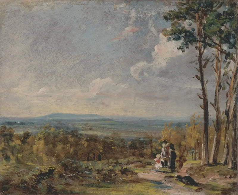 Hampstead Heath in Richtung Harrow - John Constable