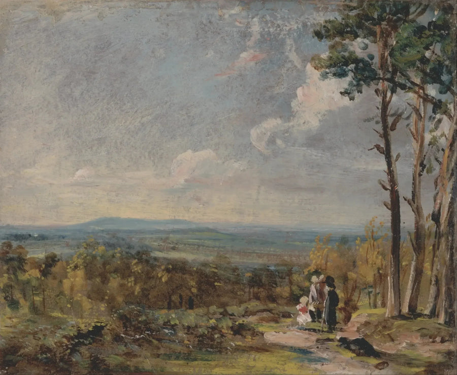 Hampstead Heath in Richtung Harrow - John Constable