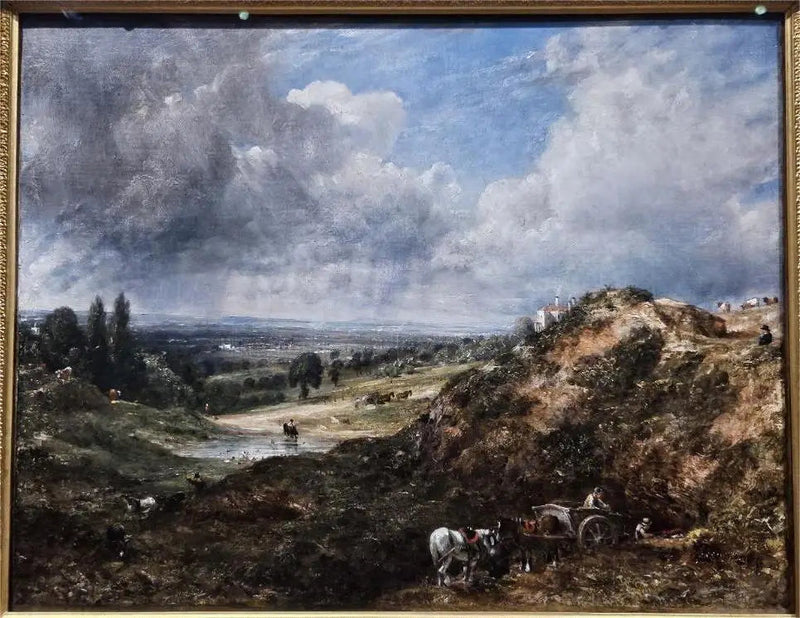 Hampstead Heath, Branch Hill-Teich - John Constable