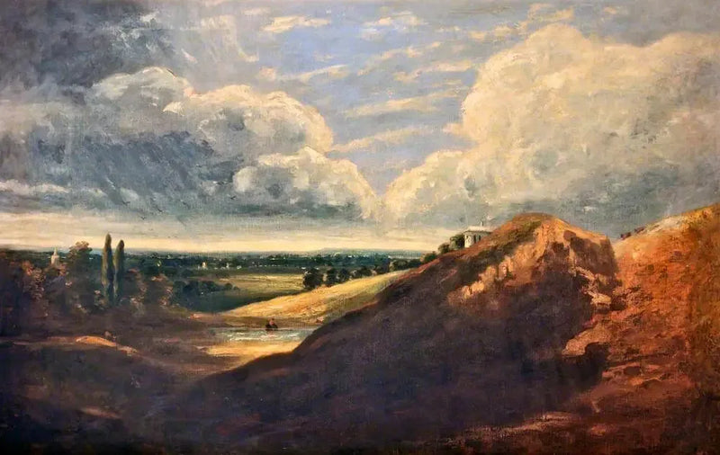 Hampstead Heath, Branch Hill-Teich - John Constable