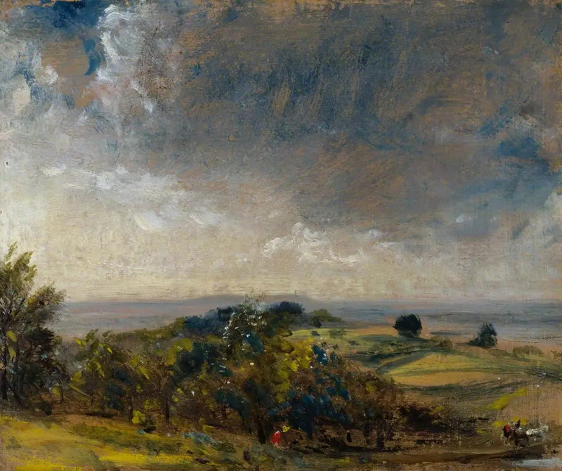 Hampstead Heath, Blick nach Westen in Richtung Harrow II - John Constable