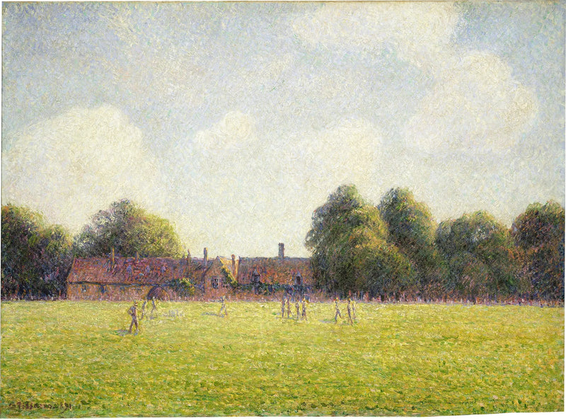 Hampton Court Grün - Camille Pissarro