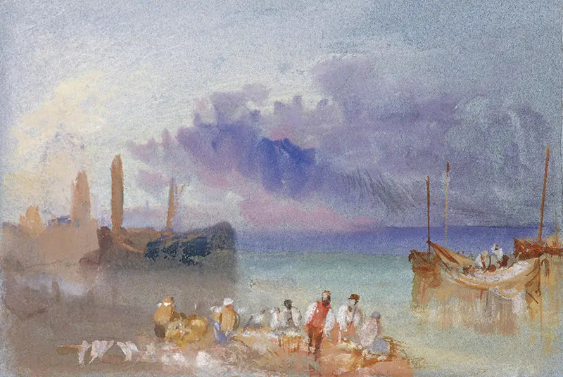 Hafenansicht - J. M. W. Turner