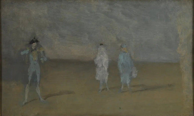 Harmonie in Blau: das Duo - James Abbott McNeill Whistler