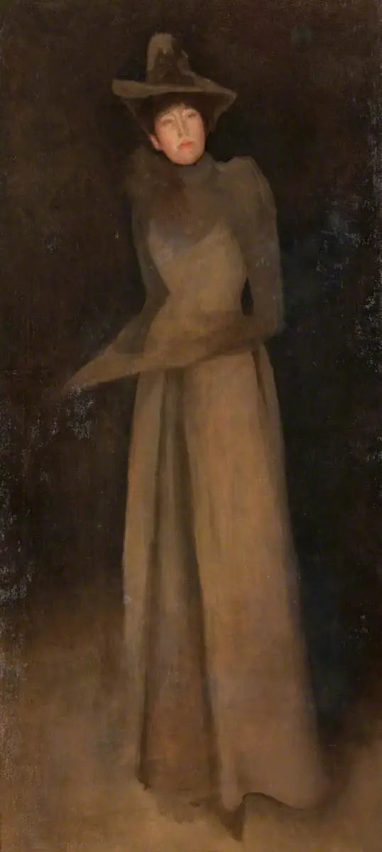 Harmonie in Braun: Der Filzhut um 1890 - James Abbott McNeill Whistler