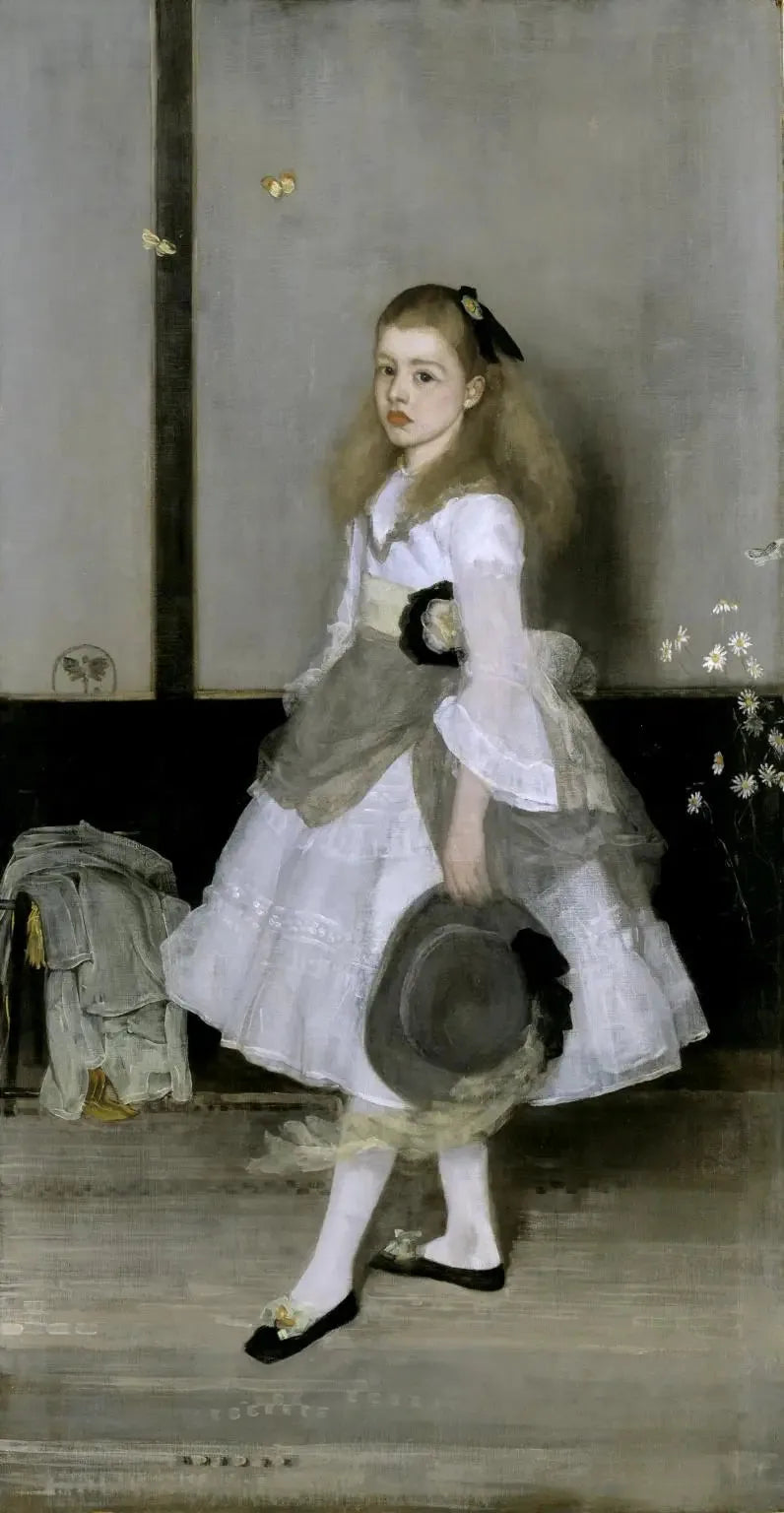 Harmonie in Grau und Grün: Miss Cicely Alexander - James Abbott McNeill Whistler