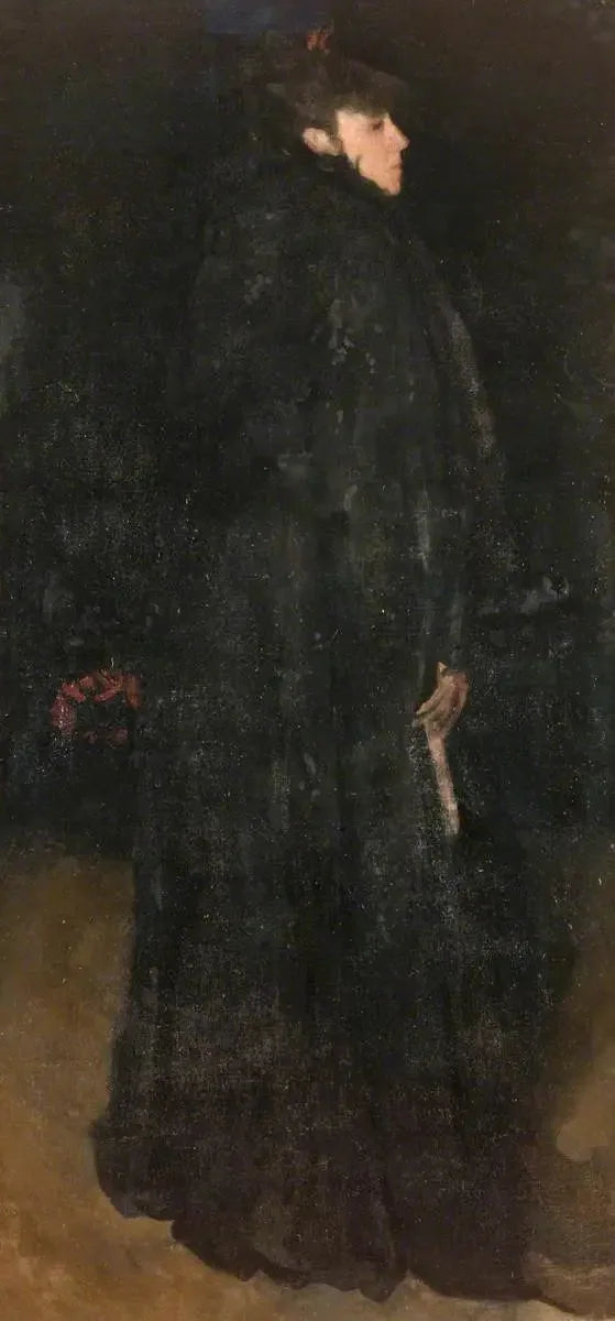 Harmonie in Schwarz: Miss Ethel Philip - James Abbott McNeill Whistler