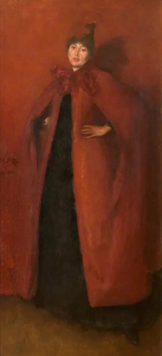 Harmonie in Rot: Licht der Lampe - James Abbott McNeill Whistler