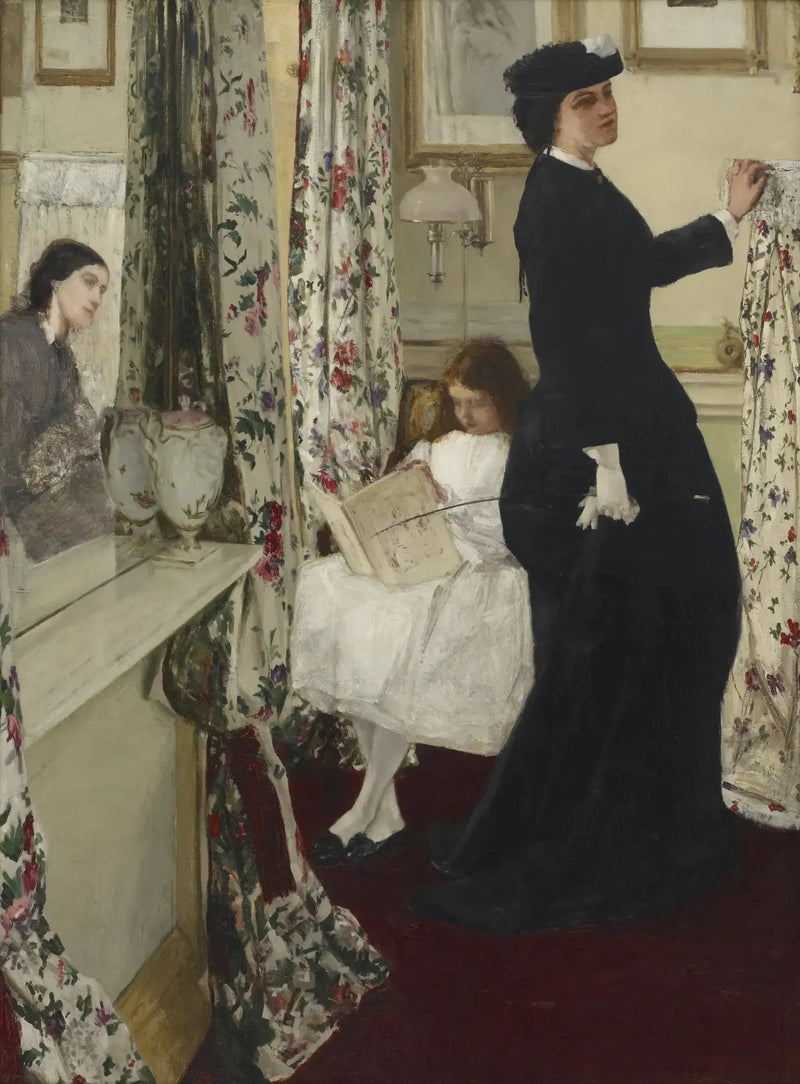 Harmonie in Grün und Rosa: der Musikraum - James Abbott McNeill Whistler