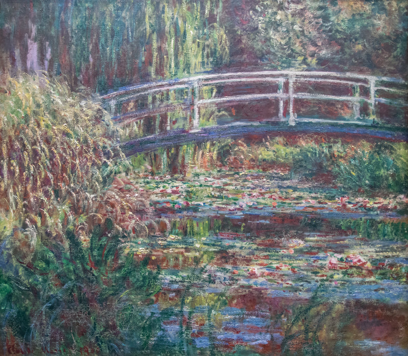 Der Seerosenteich, Rosa Harmonie - Claude Monet