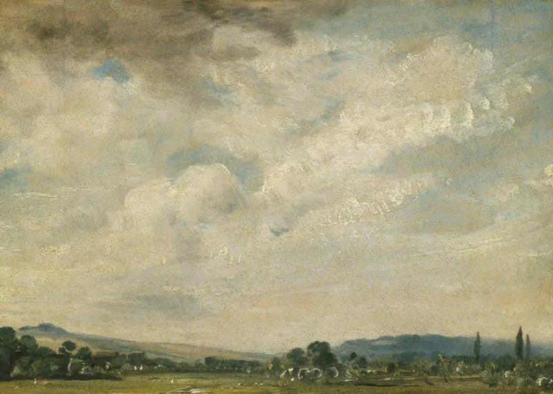 Harnham Ridge, in der Nähe von Salisbury - John Constable