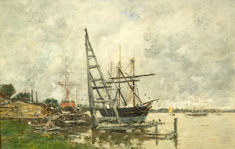 Lormont-Hafen - Eugène Boudin