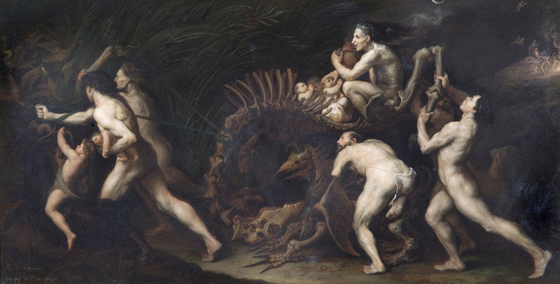 Hécate: Prozession zu einem Hexensabbat - Jusepe de Ribera
